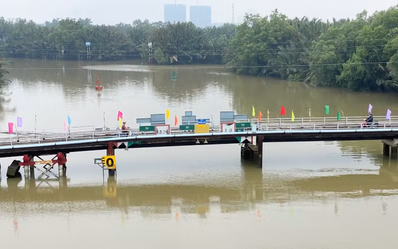 Hợp long cầu Phước Lộc, kết nối giao thông phía nam TP Hồ Chí Minh -0