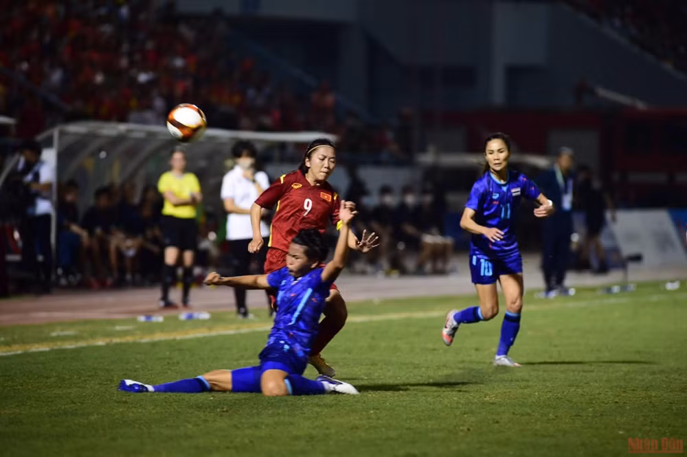 Những khoảnh khắc ấn tượng trận chung kết bóng đá nữ SEA Games 31 Việt Nam-Thái Lan -0