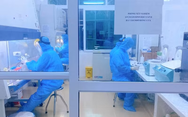 Trong 388 mẫu xét nghiệm đêm qua, CDC Thái Bình phát hiện thêm một ca dương tính với SARS-CoV-2.