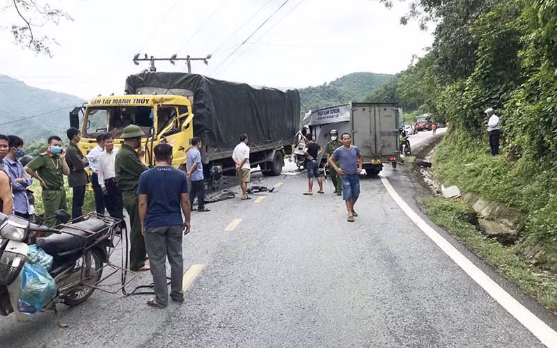 Tai nạn xảy ra thường xuyên trên tuyến đường quốc lộ 3 từ Chợ Mới đến TP Bắc Kạn.