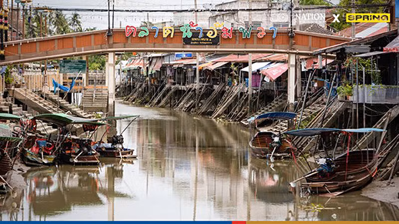 Khu chợ nổi Amphawa của Thái Lan trong đại dịch Covid-19 -0