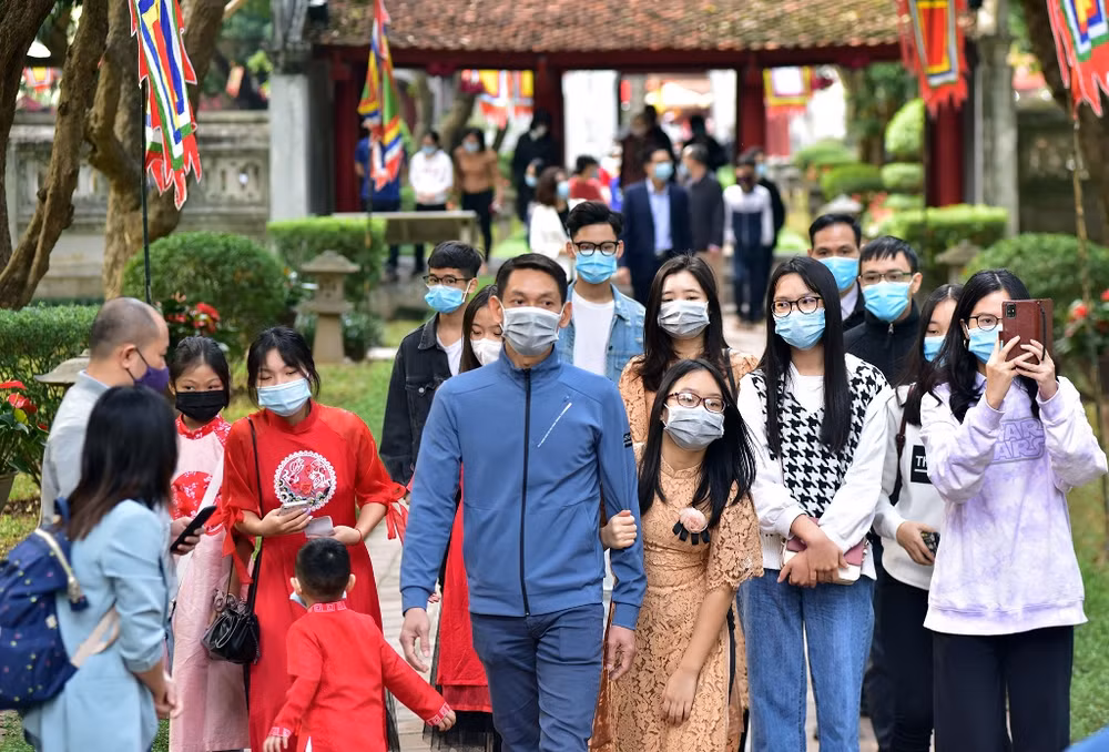 Hội Xuân Văn Miếu thực hiện nghiêm quy định phòng dịch