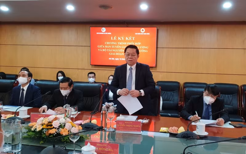 Đẩy mạnh tuyên truyền trong lĩnh vực tài nguyên và môi trường -0