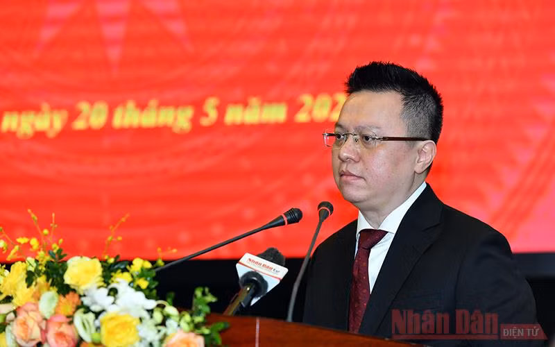 Trao Quyết định bổ nhiệm Tổng Biên tập Báo Nhân Dân -0