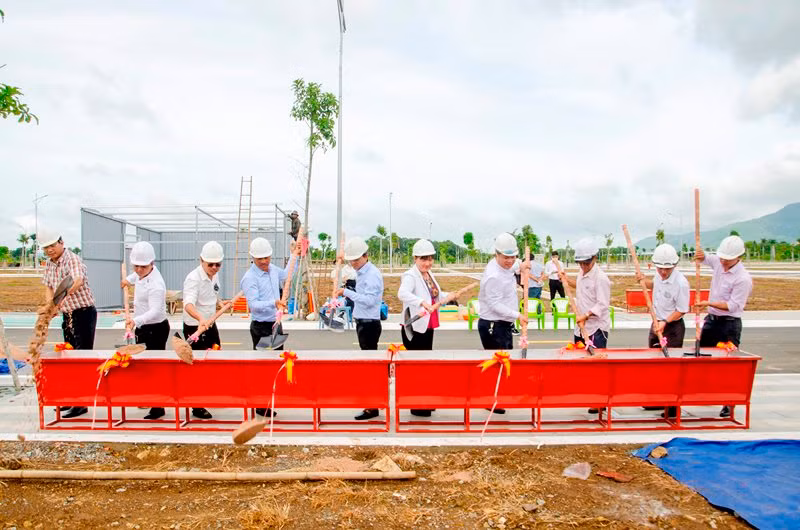 Lễ khởi công nhà ở thu nhập thấp tại Dự án Lan Anh 7.