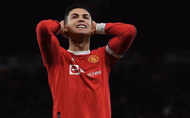 Trở lại MU, Ronaldo đã rất thất vọng vì tiêu chuẩn thấp của đội bóng. (Ảnh: Getty Images)
