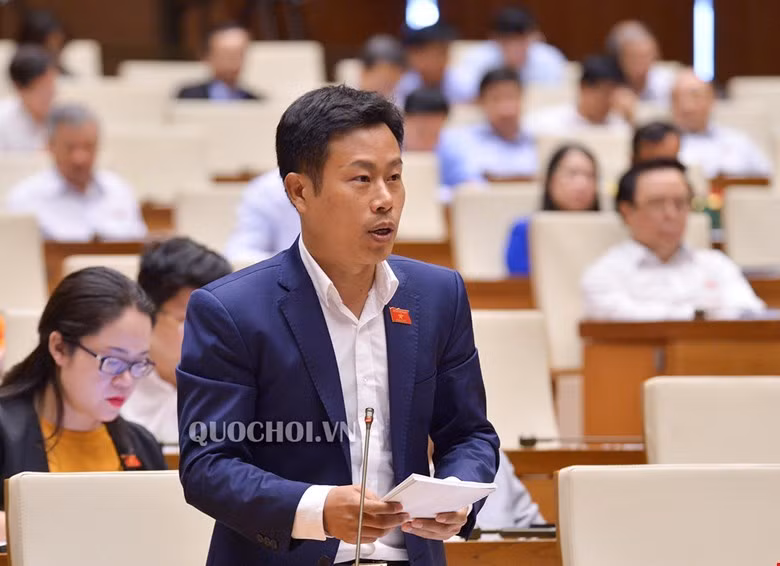Tân Giám đốc Đại học Quốc gia Hà Nội Lê Quân. Ảnh: Quochoi.vn