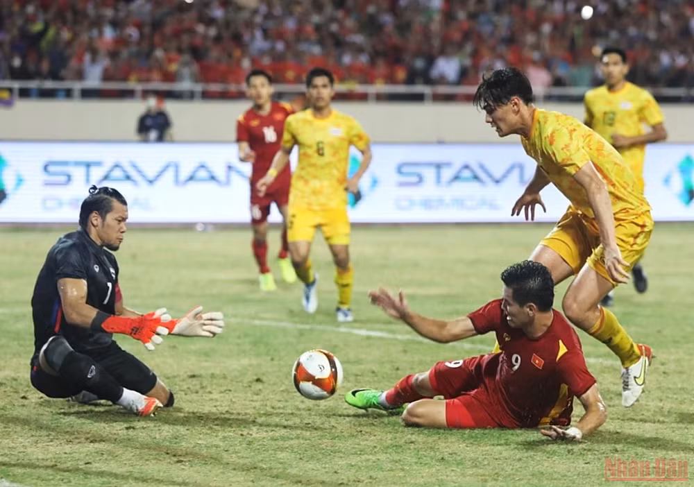 Khoảnh khắc làm nên chiến thắng trong trận chung kết bóng đá nam SEA Games 31 -0