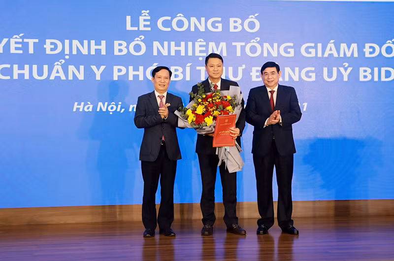 BIDV công bố quyết định nhân sự cấp cao