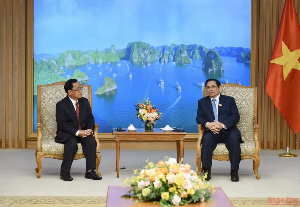 Khuyến khích, tạo mọi điều kiện&nbsp;thuận lợi để Việt Nam và Lào tăng cường hợp tác về thanh tra -0