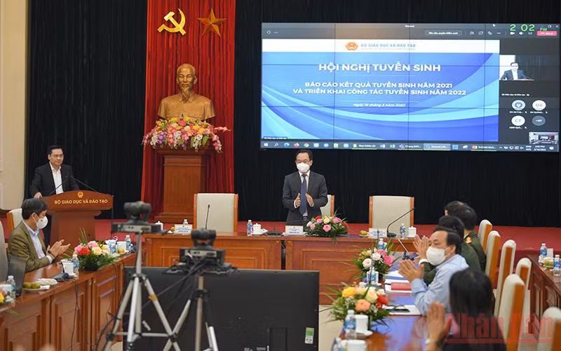 Hội nghị tuyển sinh năm 2022.