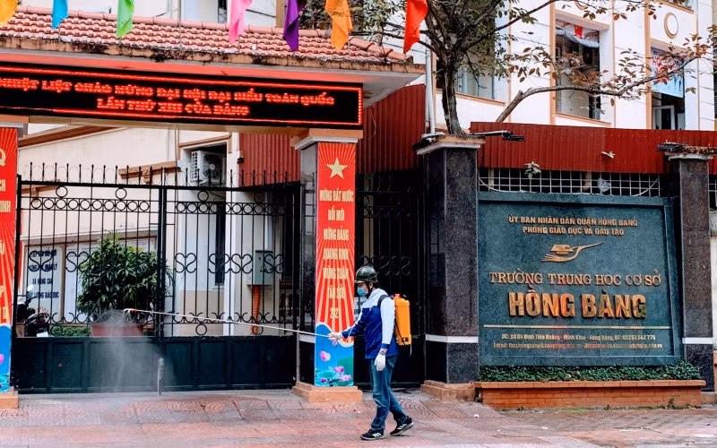 Học sinh các trường học trên địa bàn Hải Phòng vẫn chưa thể đến trường do dịch Covid-19.