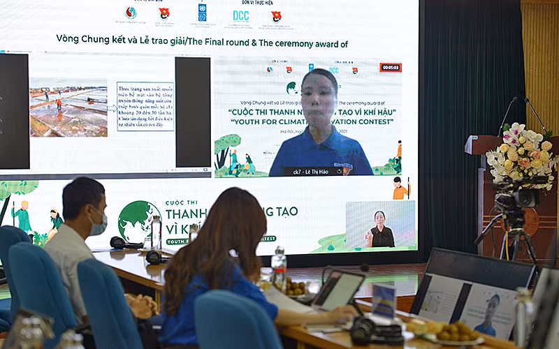 Chiến sĩ biên phòng về nhất Cuộc thi “Thanh niên sáng tạo vì khí hậu” -0