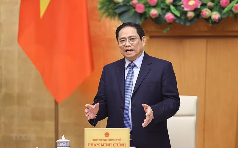 Thủ tướng Phạm Minh Chính. (Ảnh: Dương Giang/TTXVN)