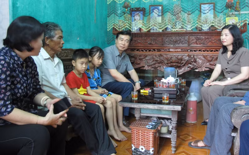 Lan tỏa ý nghĩa mô hình “Mẹ đỡ đầu” ở thành phố Thái Bình -0
