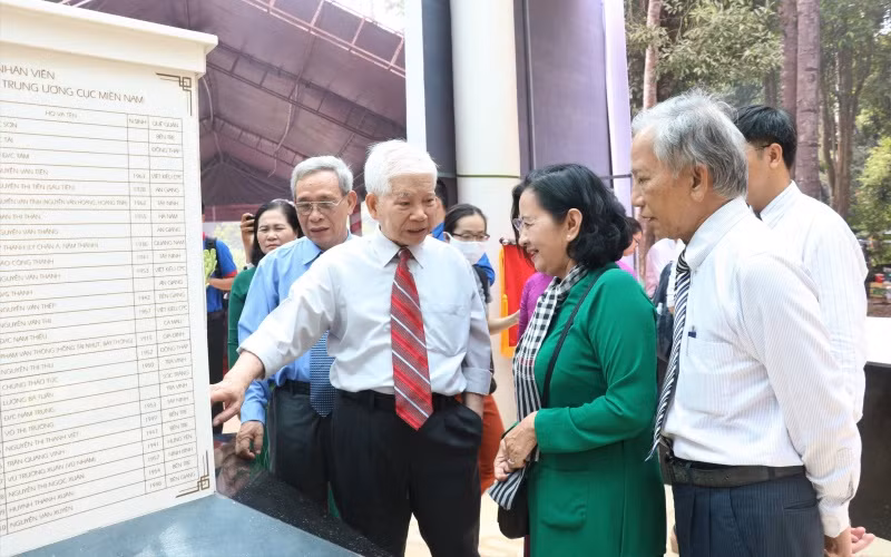 Khánh thành công trình trùng tu, tôn tạo Khu di tích Đảng ủy các Cơ quan Dân-Chính-Đảng Trung ương Cục miền nam -0