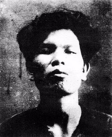 Ðồng chí Trần Xu. (Ảnh do mật thám Pháp chụp - lưu tại Cục Hồ sơ nghiệp vụ an ninh).