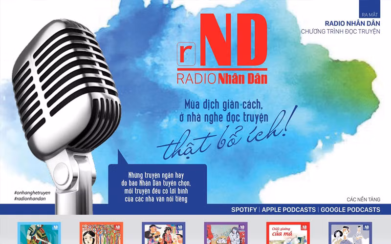 Báo Nhân Dân ra mắt Chương trình phát thanh trên nền tảng kỹ thuật số