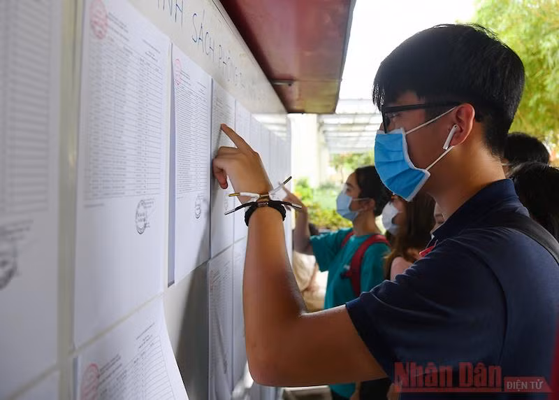 Thí sinh Kỳ thi tốt nghiệp THPT và tuyển sinh ĐH, CĐ 2020 (Ảnh: THUỶ NGUYÊN)