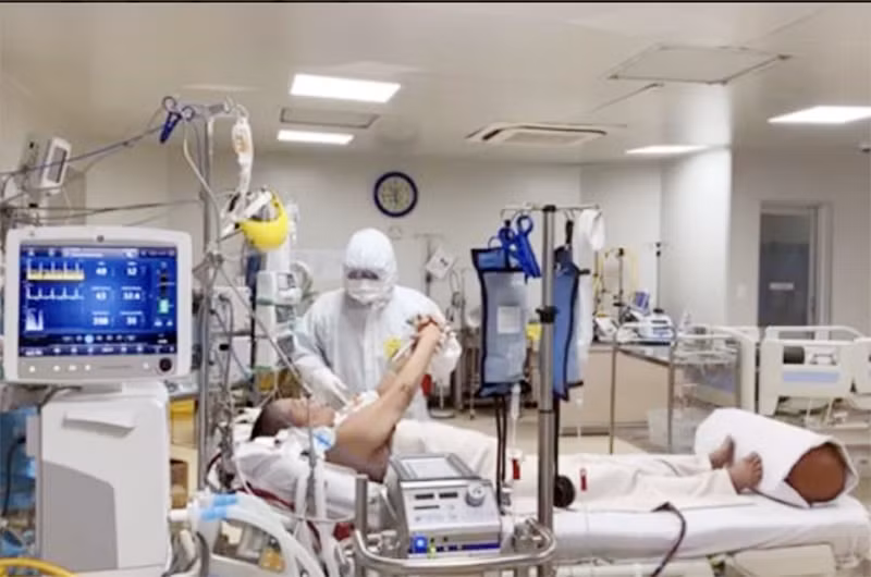 BN2983 đã cai ECMO. (Ảnh: Bệnh viện cung cấp)