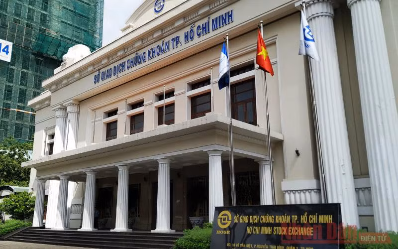 Trụ sở của Sở Giao dịch Chứng khoán TP Hồ Chí Minh.