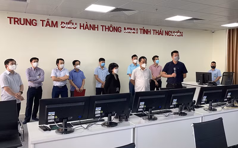 Trung tâm Điều hành thông minh tỉnh Thái Nguyên giúp tương tương tác giữa chính quyền và người dân, doanh nghiệp tốt hơn.