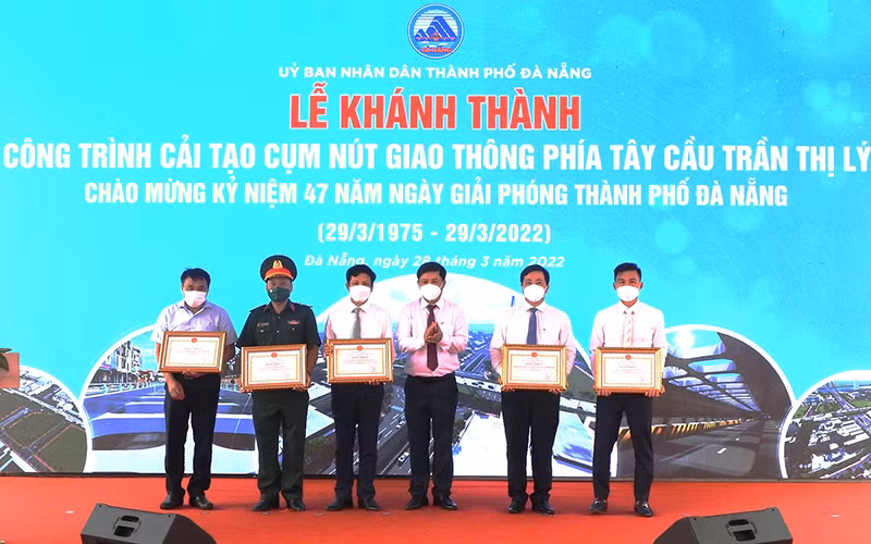 Khánh thành dự án Cụm nút giao thông phía tây cầu Trần Thị Lý -0