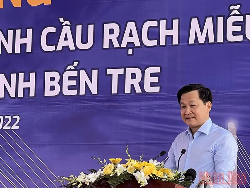 Khởi công xây dựng cầu Rạch Miễu 2 -0