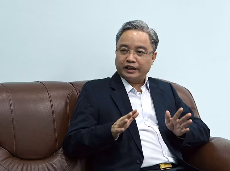 Ông Nguyễn Quang Thái, Tổng Cục trưởng Tổng cục Thi hành án dân sự.