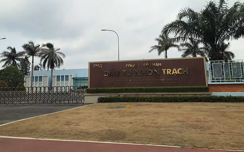 Trụ sở Công ty cổ phần Đầu tư Nhơn Trạch.