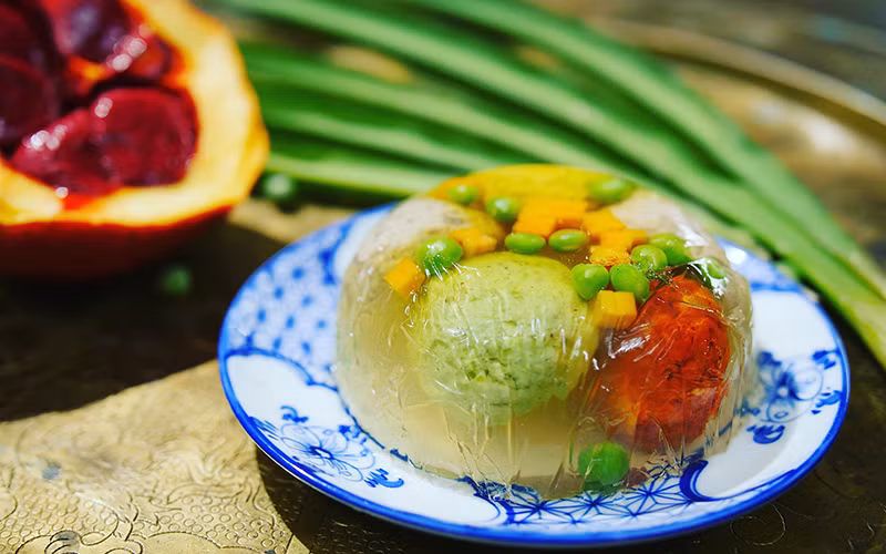 Món mọc vân ám được đầu bếp Nguyễn Phương Hải chăm chút giới thiệu trên “Bếp nhà cháu”.