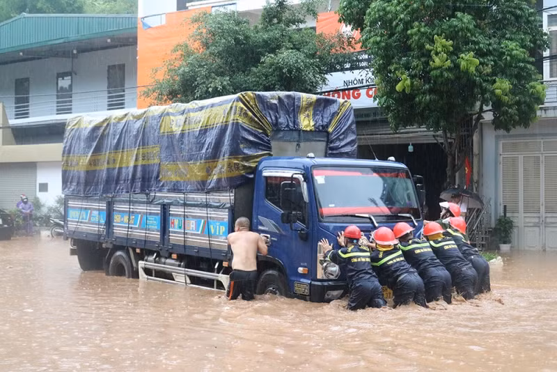 Sơn La thay đổi lịch thi tuyển sinh lớp 10 do ngập úng -0