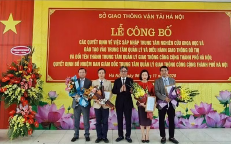 Hà Nội ra mắt Trung tâm Quản lý giao thông công cộng