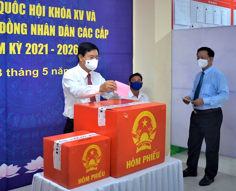 Đi bầu cử nơi địa đầu cực nam Tổ quốc -0