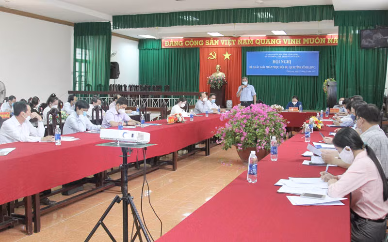 Quang cảnh hội nghị.