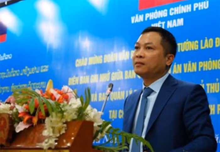 Ông Nguyễn Hồng Sâm, Tổng Giám đốc Cổng TTĐT Chính phủ, Tổng Biên tập Báo điện tử Chính phủ.