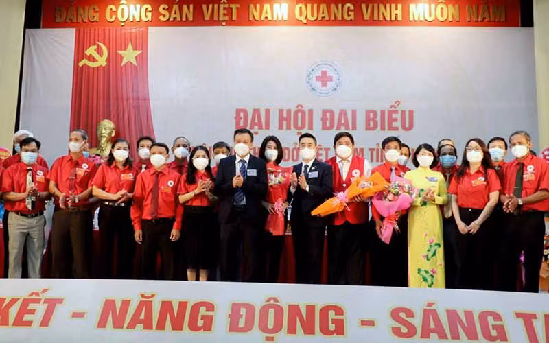 Ban chấp hành Hội chữ thập đỏ Phú Yên Khoá VII nhiệm kỳ 2021-2026. 