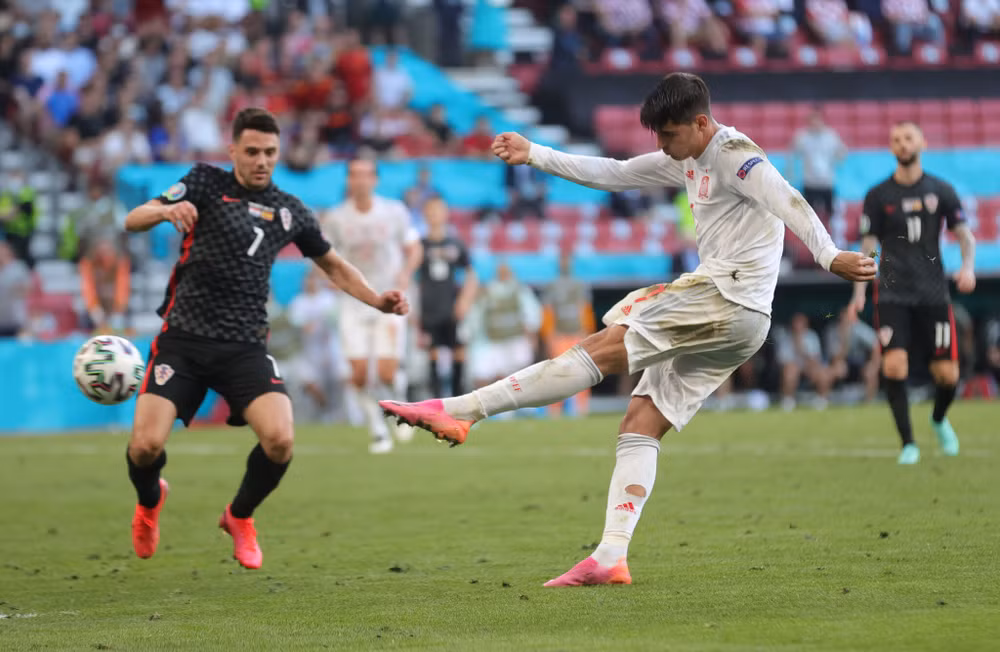 Cận cảnh bữa tiệc tám bàn thắng đưa Tây Ban Nha vào tứ kết Euro 2020 -0