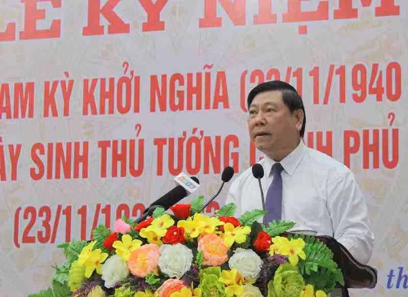 Kỷ niệm 80 năm Ngày Nam Kỳ khởi nghĩa và 98 năm Ngày sinh Thủ tướng Võ Văn Kiệt -0
