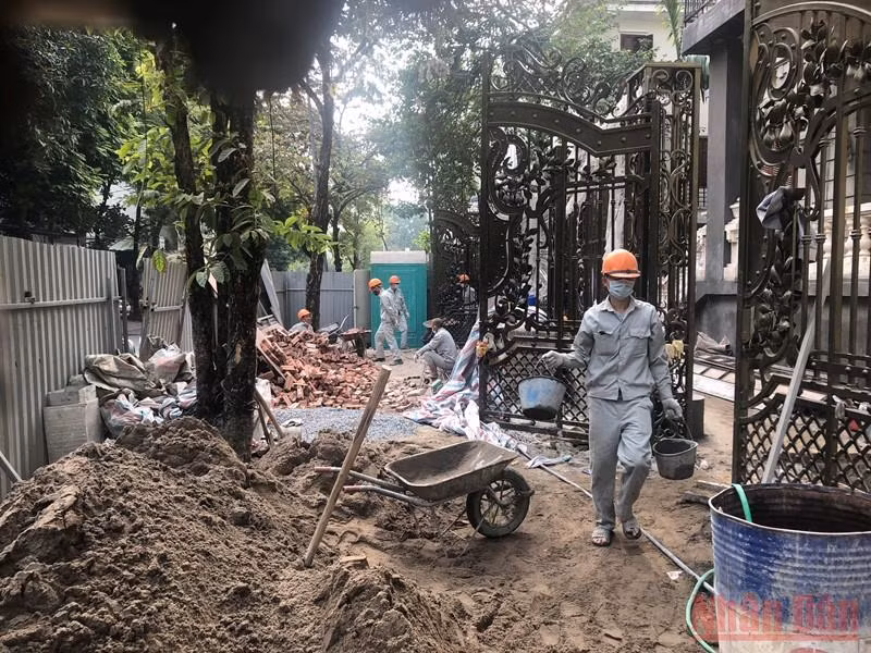 Ai bảo kê cho công trình vi phạm trật tự xây dựng tại số 9, lô B, khu biệt thự 5,2ha Yên Hòa (Cầu Giấy, TP Hà Nội) -0
