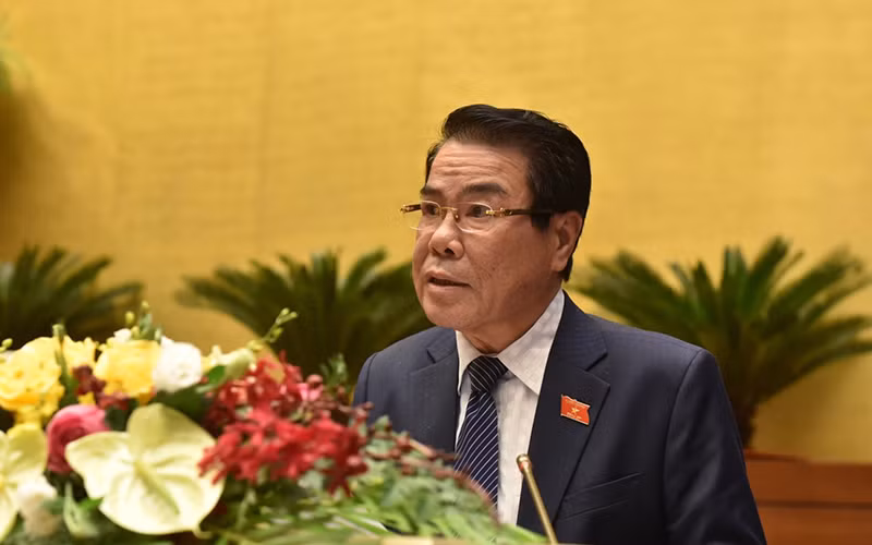 Ông Dương Thanh Bình, Ủy viên Ủy ban Thường vụ Quốc hội, Trưởng Ban Dân nguyện của Ủy ban Thường vụ Quốc hội. Ảnh: Quang Hoàng