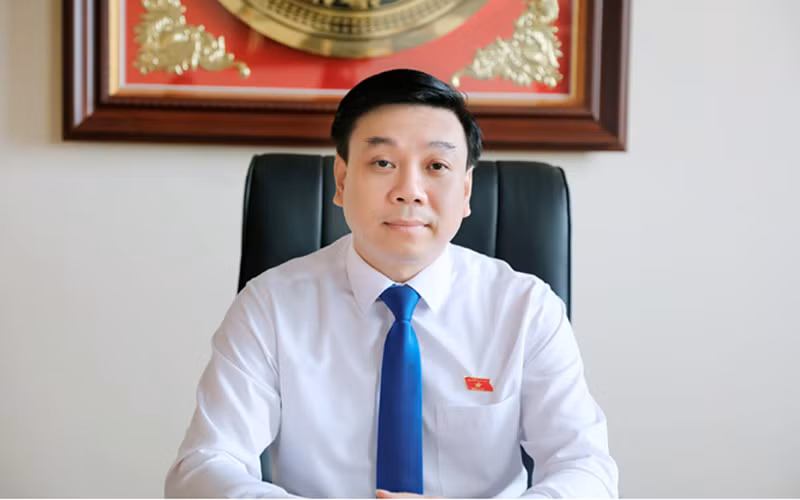 Ông Nguyễn Văn Mạnh, Phó Trưởng Đoàn đại biểu Quốc hội tỉnh Vĩnh Phúc.
