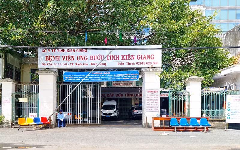 Một cơ sở thu dung và điều trị F0 tại TP Rạch Giá (Kiên Giang).