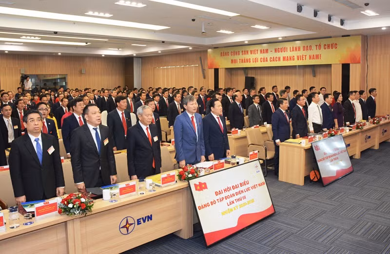 Đại hội đại biểu Đảng bộ Tập đoàn Điện lực Việt Nam lần thứ III, nhiệm kỳ 2020-2025.