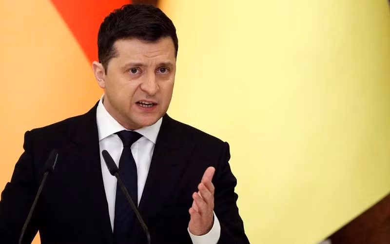 Tổng thống Ukraine Volodymyr Zelensky. (Ảnh: Reuters)