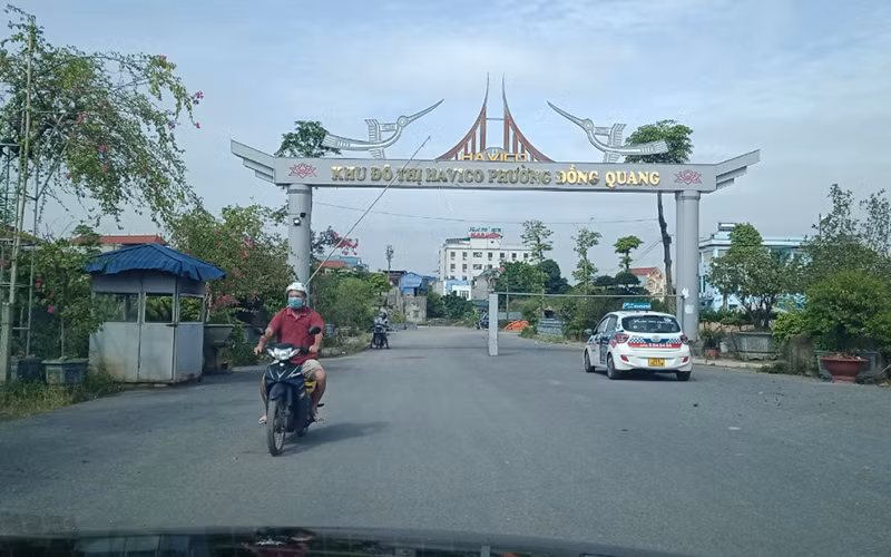 Dự án KĐT Havico Thái Nguyên chậm triển khai và có nhiều sai phạm.
