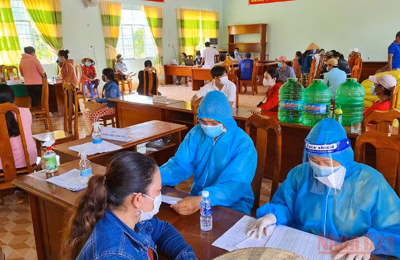 Cà Mau đẩy mạnh xét nghiệm toàn dân nhằm cắt nguồn lây cộng đồng, hạn chế dịch bệnh lây lan. 