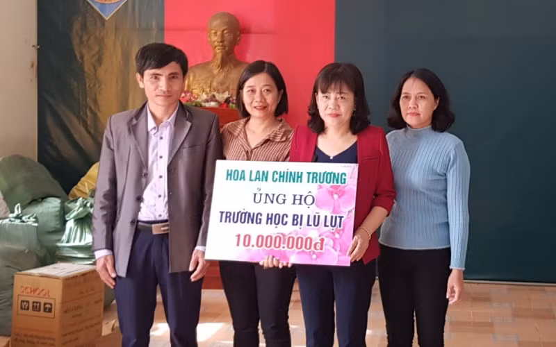 Chân thành sẻ chia, ấm áp tình người