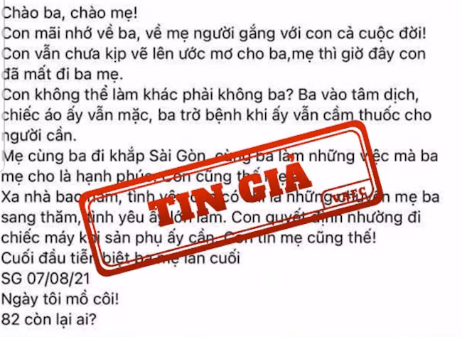 Hình đoạn thông tin trên trang cá nhân của bác sĩ Trần Khoa "chia sẻ".