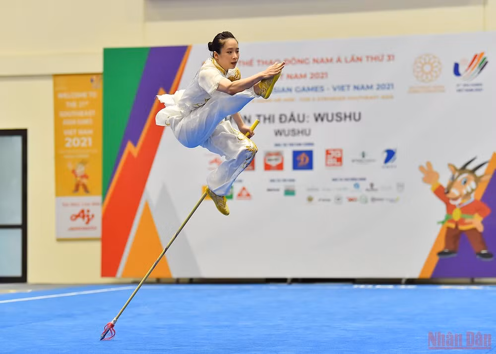 Những khoảnh khắc đẹp của wushu Việt Nam ngày 14/5 -0